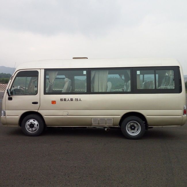 7m 25 zitplaatsen Diesel Transportation Coaster Bus met Euro 4 emissie en bladveervering