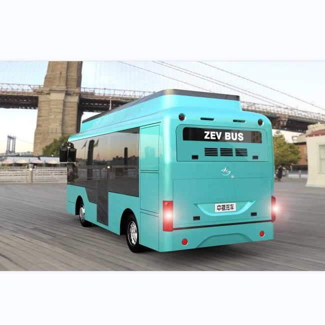 16 zitplaatsen zuiver elektrische stadsvervoersbus 6,6 meter links stuur met airconditioning