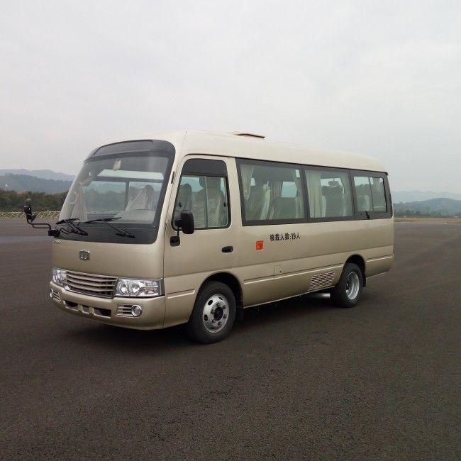 19 zitplaatsen Zev Bus 6m Electric Mini Bus LHD/RHD Topsnelheid 100km/H Met AC.