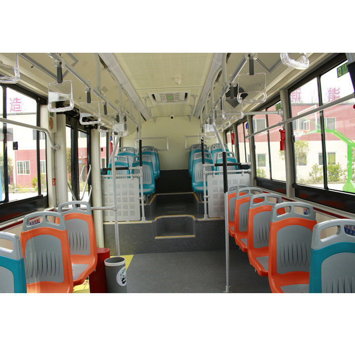 10.5m Diesel stadsbus Yuchai Bus 37 zitplaatsen Euro 3 Uitstoot voor openbaar vervoer.