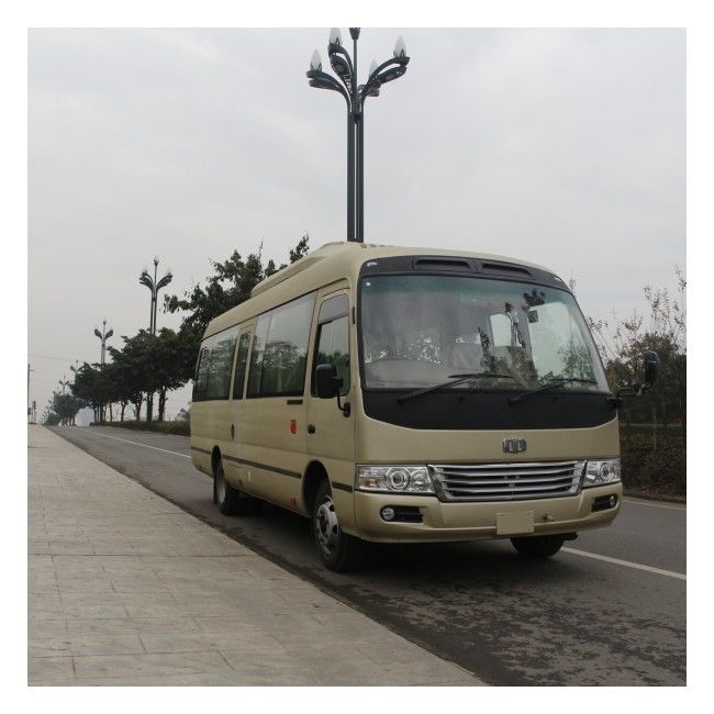 7m Diesel Coaster Bus 26 zitplaatsen met handmatige 5 versnellingen voor openbaar vervoer
