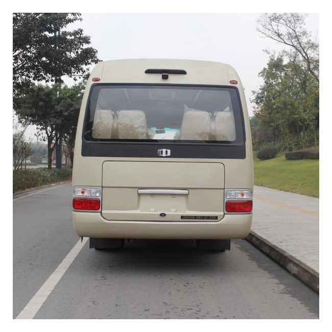 7m Diesel Coaster Bussen Leaf Spring 26 zitplaatsen Minibus voor binnenstad transit.
