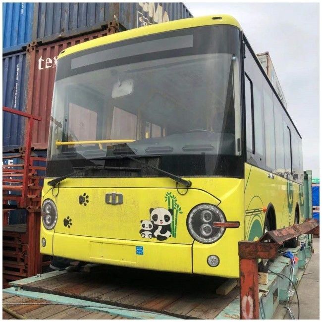 7.3m Diesel City Bus Stadsbus met achtermotor met 25 zitplaatsen en Euro 4 emissienormen