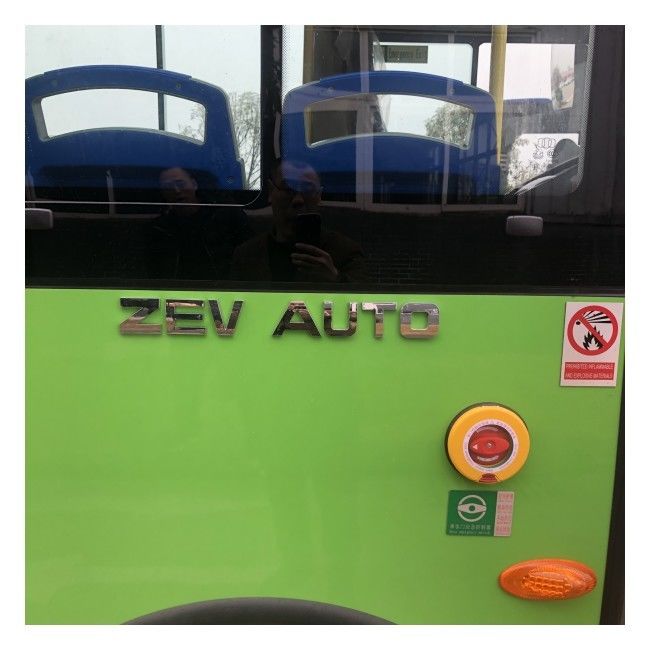 LHD 6.6m Pure Electric Bus E-Bus Met Vloerbedekking Flash Opladen