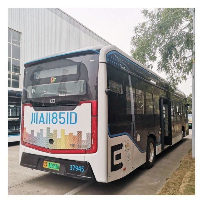 LHD 12m Lage Vloer e-Bus 280650km Elektrische Stadsbus met 46 Zetels