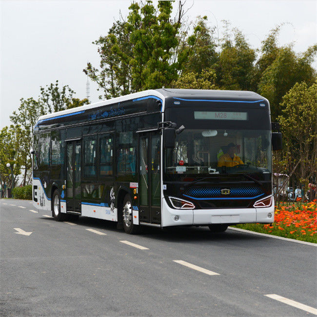Pure Electric Bus 12m E Bus Low Floor New Energy Bus 46 zitplaatsen voor openbaar vervoer.