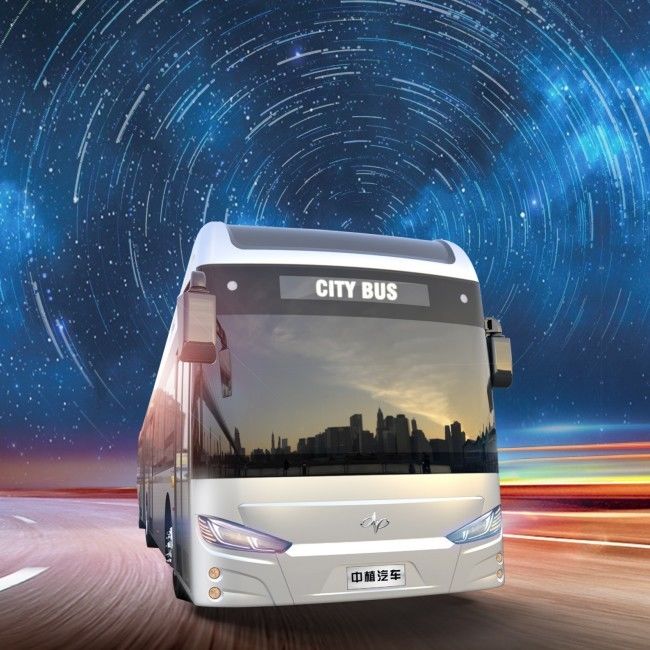 18 M Electric Brt City Bus Topsnelheid 69km/h 50 zitplaatsen langeafstandsbus