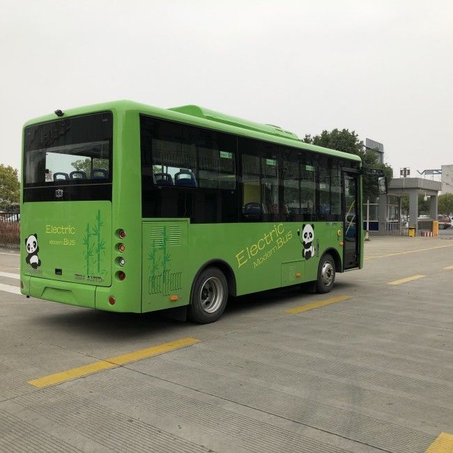 Zev Bus Zero Emission Electric City Bus met 122,2 kWh batterij en 16 zitplaatsen voor Mini City Transport
