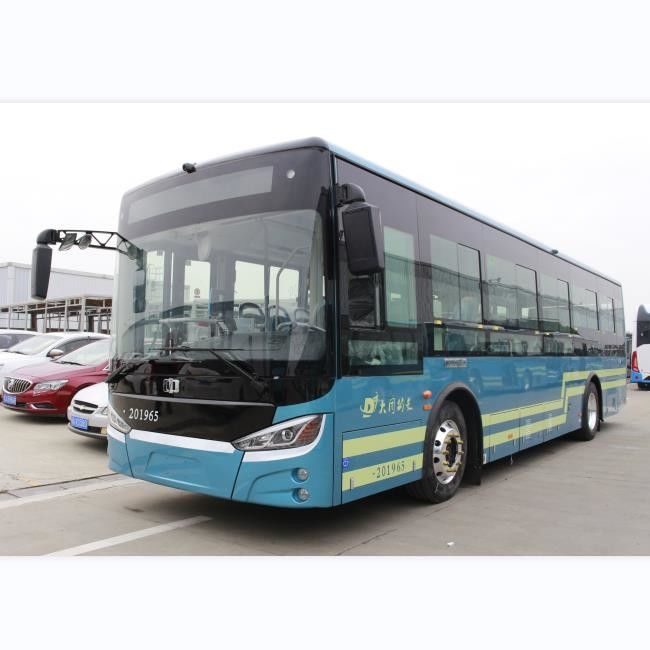 10.5m City Road Reisbus met van de lucht-Voorwaarde Lage Stedelijke de Stadsbussen Vloer zuivere elektrische Bus 30seat
