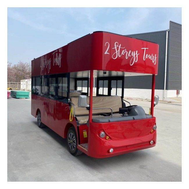Elektrische golfkarretjes Shuttlebus 6,4 Mts Turn Radium met topsnelheid 30 km / u