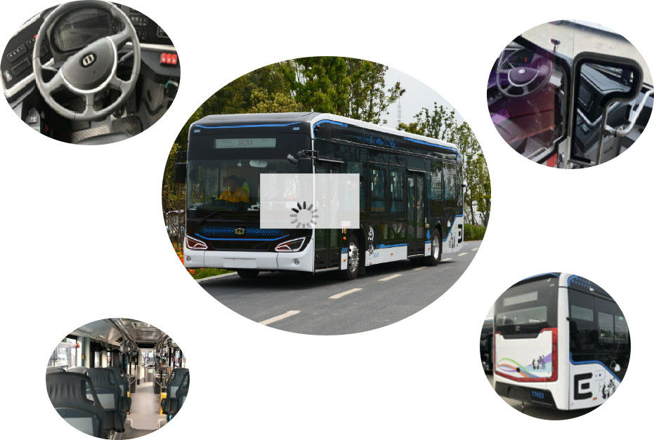 ABS vermoeien Stedelijk Zev Bus 45 van de de Stadsreis van Seat LiFePo4 New Energy Bus 18m