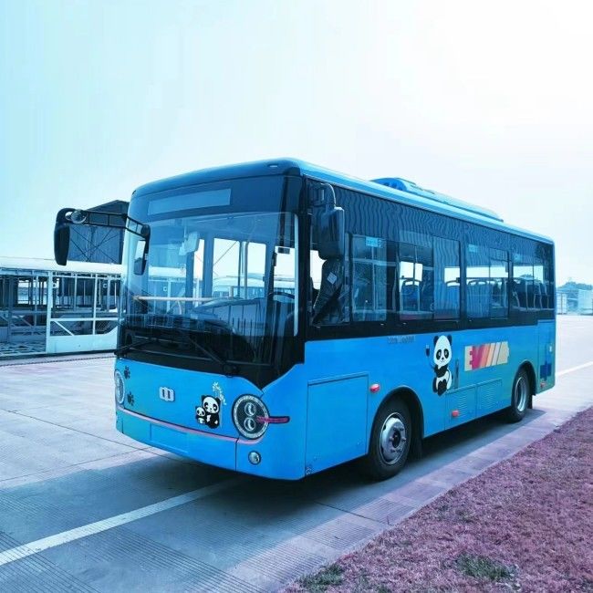 Op maat gemaakte elektrische stadsbusbatterij LHD/RHD 21 zitplaatsen Minibus Kilometerstand 200 - 270 km