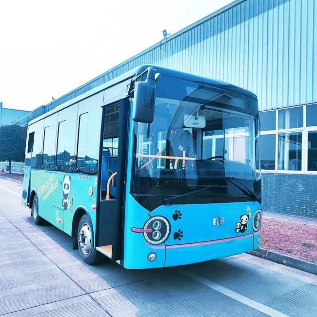 Op maat gemaakte elektrische stadsbusbatterij LHD/RHD 21 zitplaatsen Minibus Kilometerstand 200 - 270 km