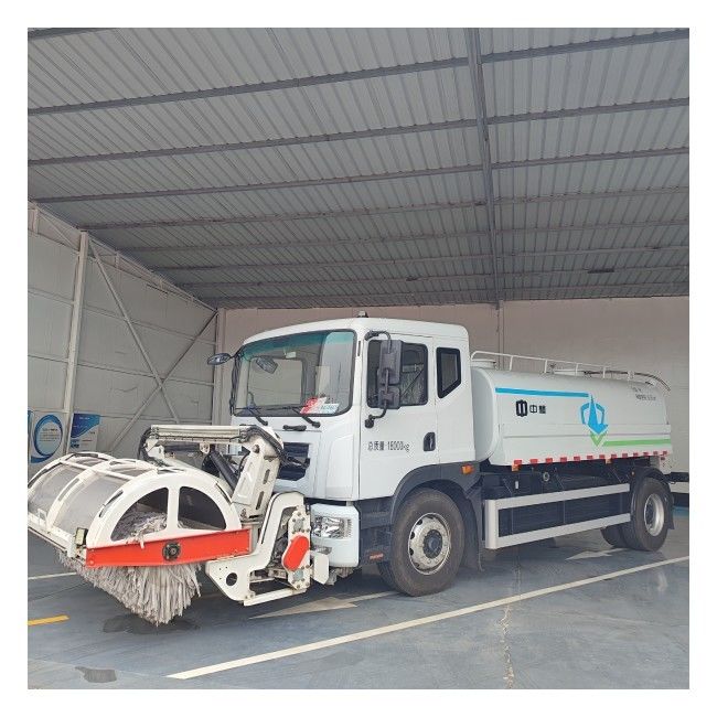 Wegveger Truck Reiniging Breedte van 3,8m Efficiënt water bij 7-20km/h
