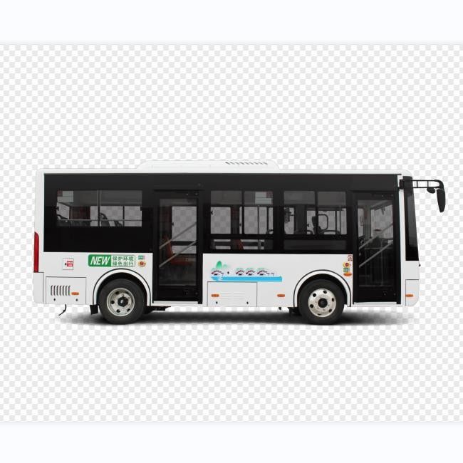 6.6m zuiver elektrische stadsbus 24 zitplaatsen rijbereik meer dan 200 km voor stedelijk vervoer
