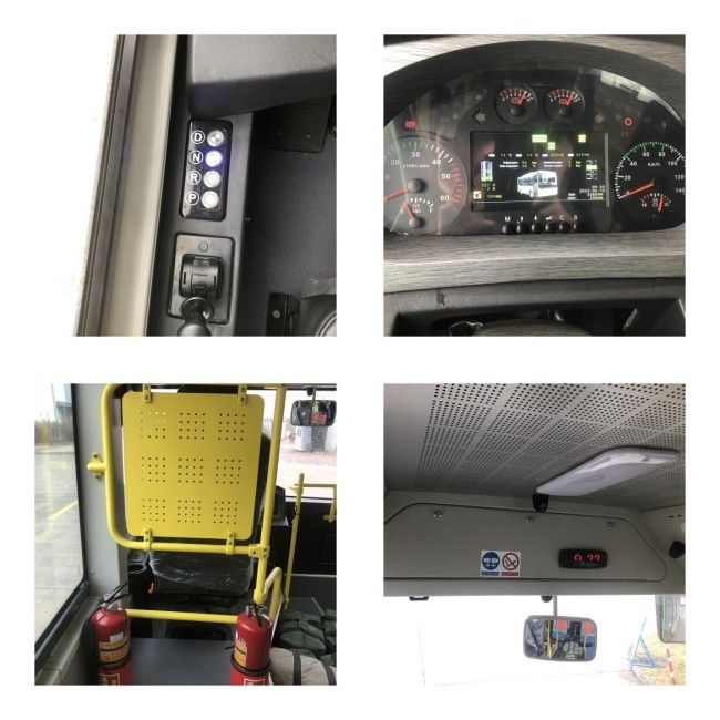 6m Zev Bus 16 zitplaatsen elektrische minibus met 270KM rijbereik voor Intercity Transport