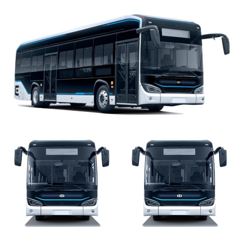 Elektrische voertuigen voor stadsbussen met 94 zitplaatsen 20-30 zitplaatsen en 10,5 meter lengte
