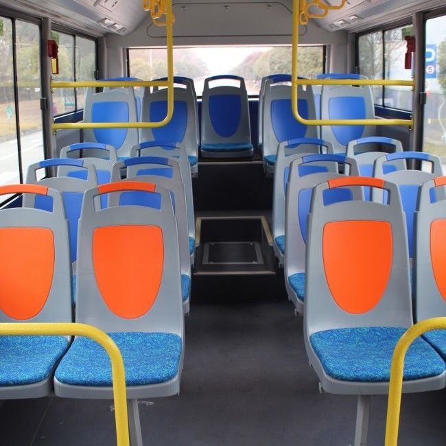 6m Elektrische minibussen Zuivere elektrische stadsbus Nieuwe energievoertuigen voor stedelijk vervoer