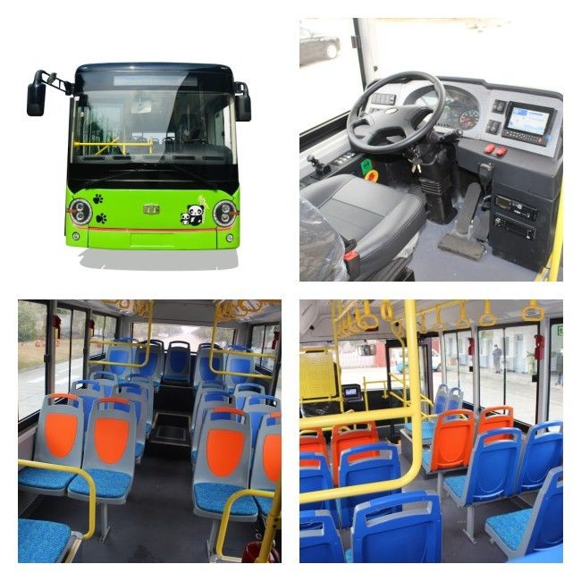 6m Elektrische minibussen Zuivere elektrische stadsbus Nieuwe energievoertuigen voor stedelijk vervoer