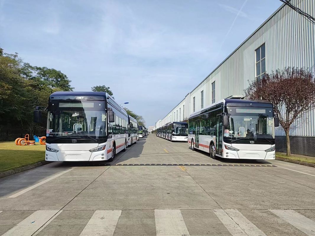 12 m batterij Electric Bus batterij ebus 46 zitplaatsen gebruikt in stad en intercity vervoer.