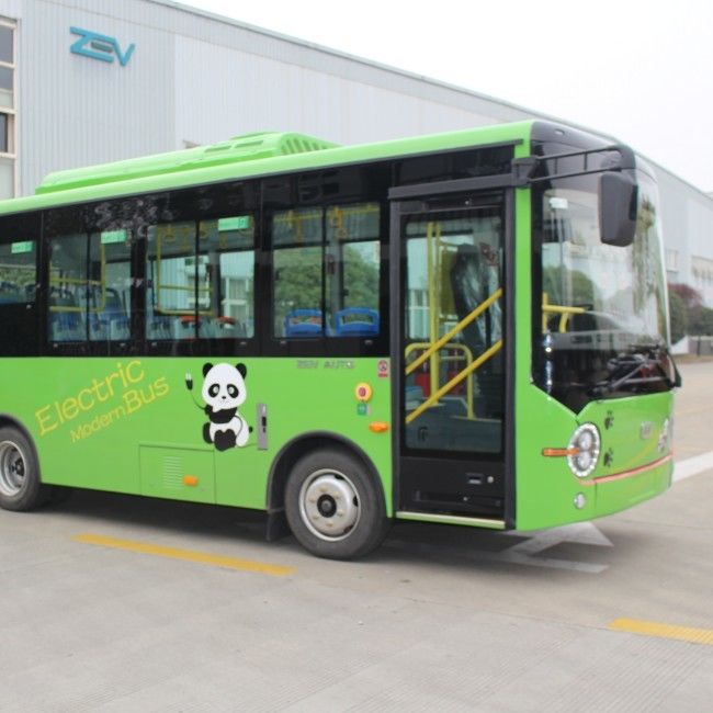 6.6m elektrische stadsbus met nul uitstoot ZEV bus LHD RHD 24 zitplaatsen voor stedelijk vervoer