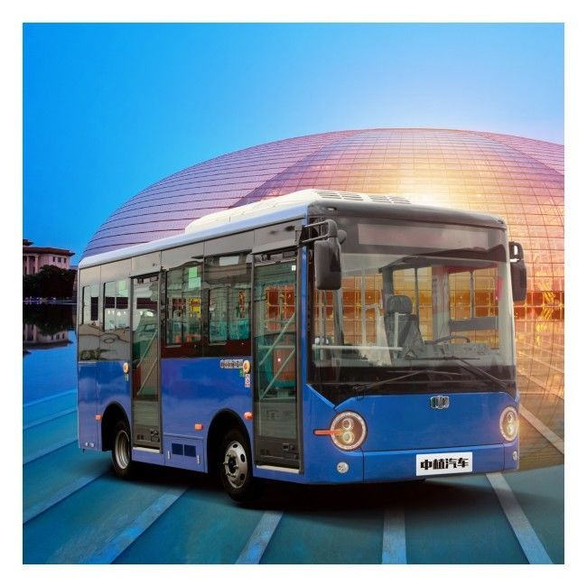 6m 15 zitplaatsen minibus Low Entry voor stedelijk vervoer City Bus Service