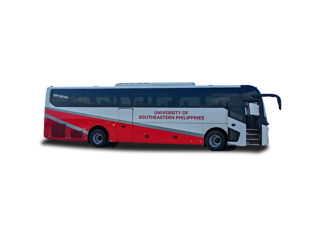 12m Intercity Luxury Diesel Coach Bus Toeristenbus Met Toilet Stad naar Stad Bus