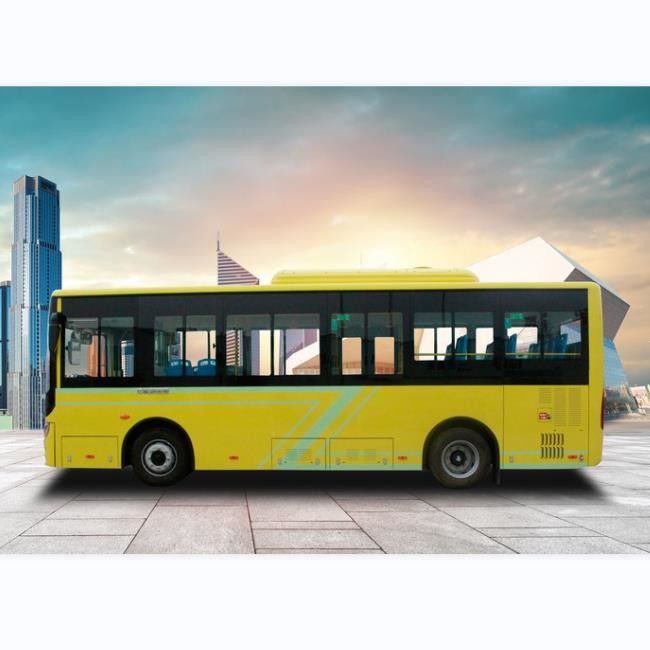 8M Battery Electric Bus met 28 zitplaatsen 198.4kwh Battery en 250km Range Electric City Bus