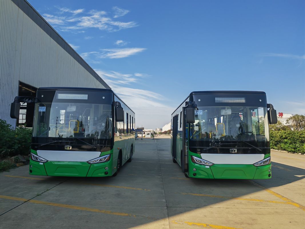 8m elektrische bus batterij elektrische bussen 28 zitplaatsen lage vloer bussen lange rijbereik