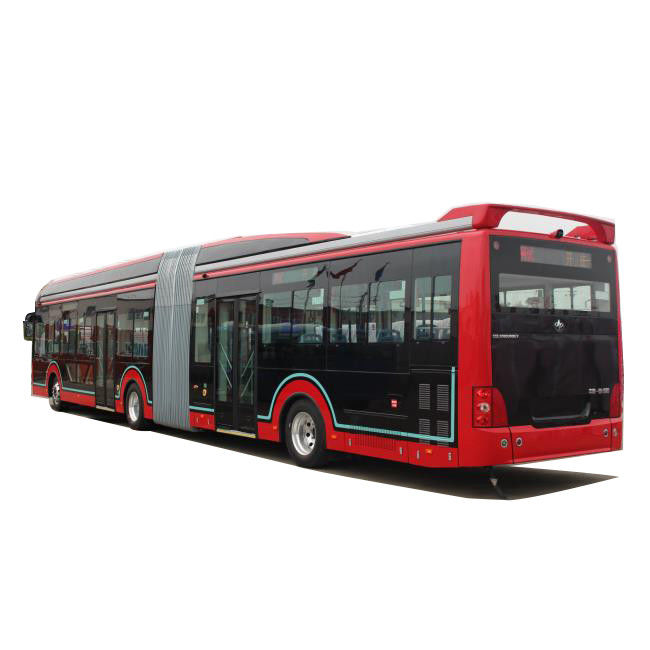 18 meter 50 zitplaatsen Elektrische stadsbus elektrisch aangedreven bus BRT voor stedelijk vervoer.