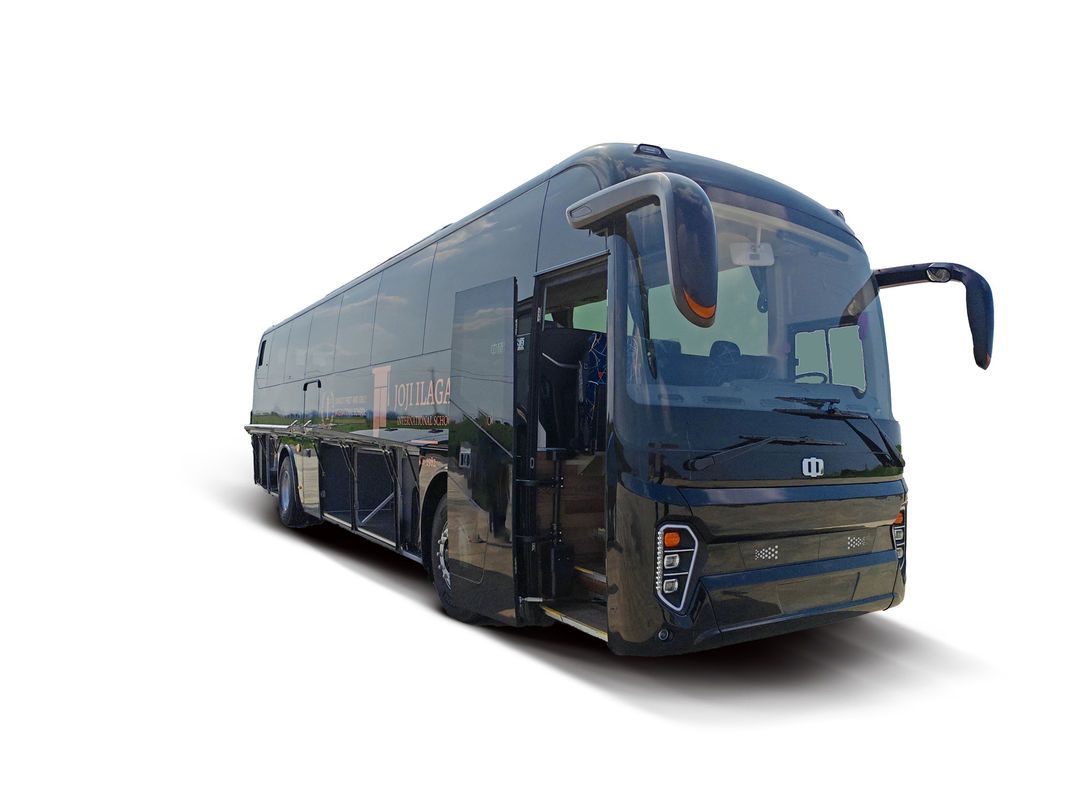 12m 50 zitplaatsen Diesel Coach Bus Toeristenbus Nieuwe langeafstandsbus 120km/h.