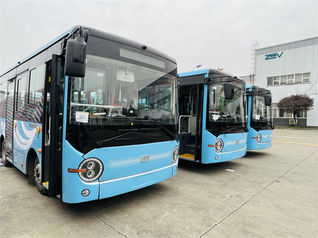 6.6m batterij elektrische bussen elektrische bussen 24 zitplaatsen voor openbaar vervoer.