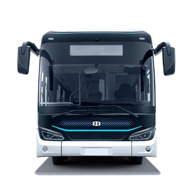 Milieuvriendelijke 12 M lage vloer elektrische personenbus met een batterijcapaciteit van 350,07 kwh