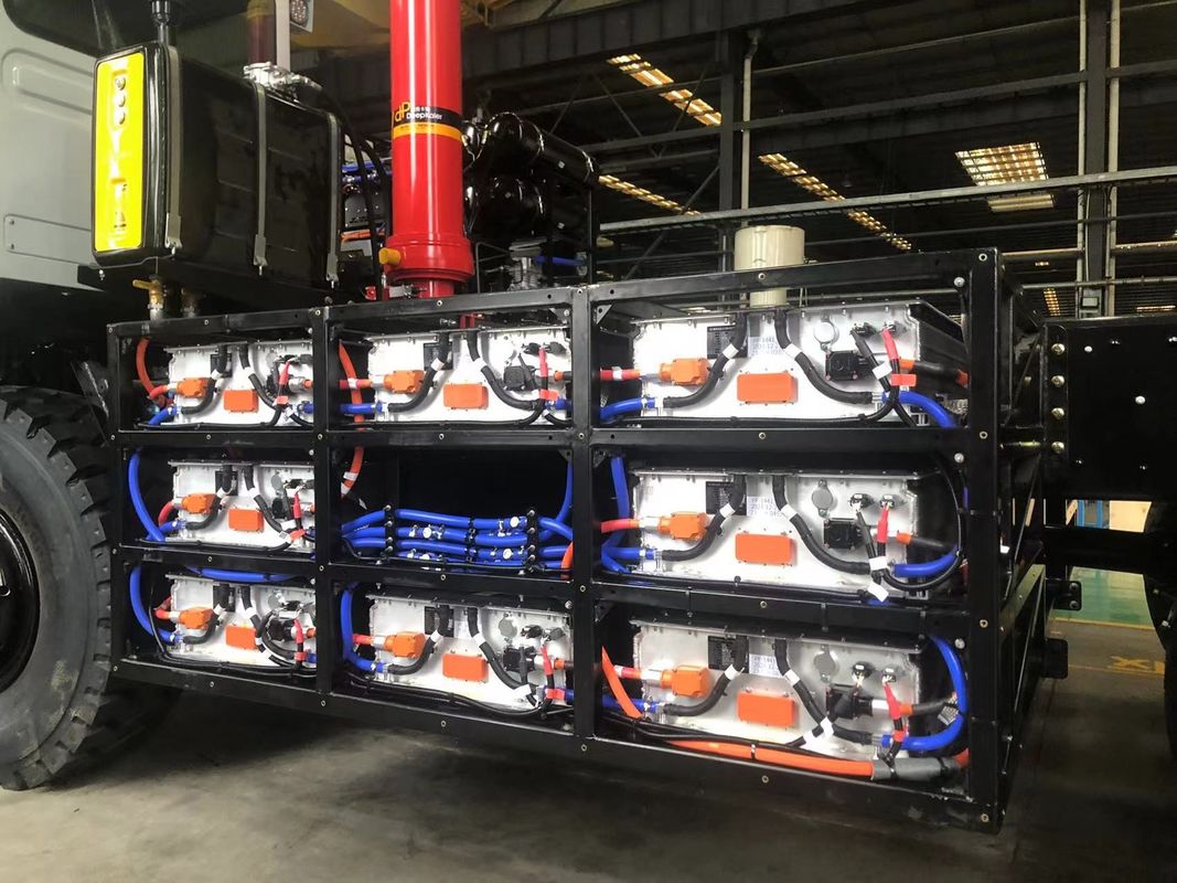 110 Ton Payload Elektrische Mijnbouwtruck met 528kWh LFP Batterij voor Zero-Emissie Autonoom Transport