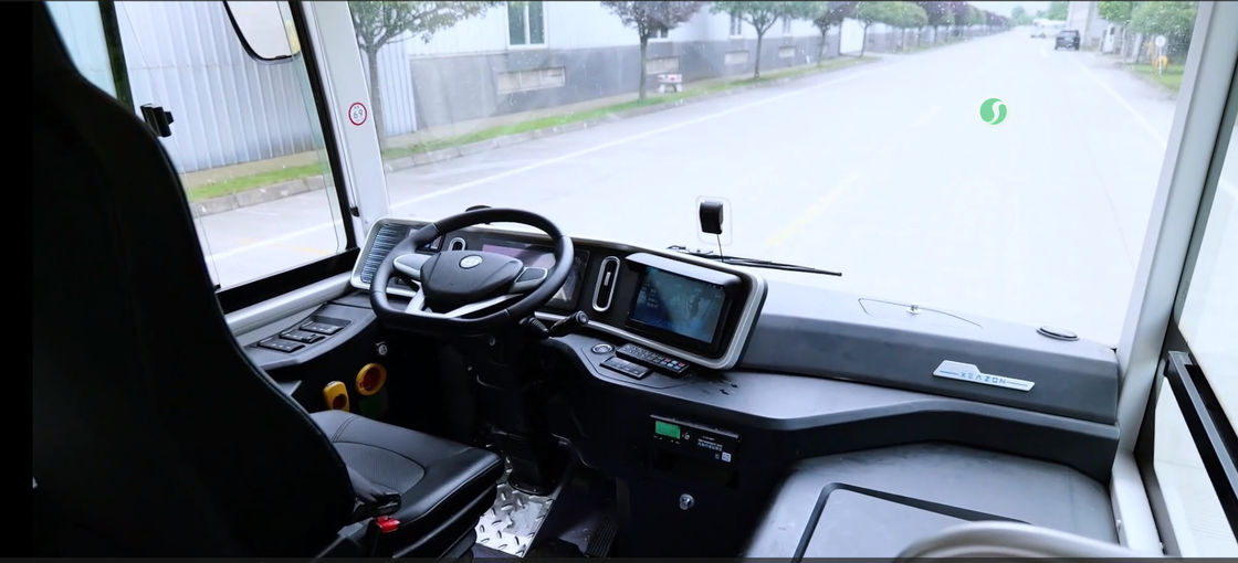 5.4m Mini Electric Bus 11 zitplaatsen Long Range Battery Electric Bus voor stedelijk vervoer