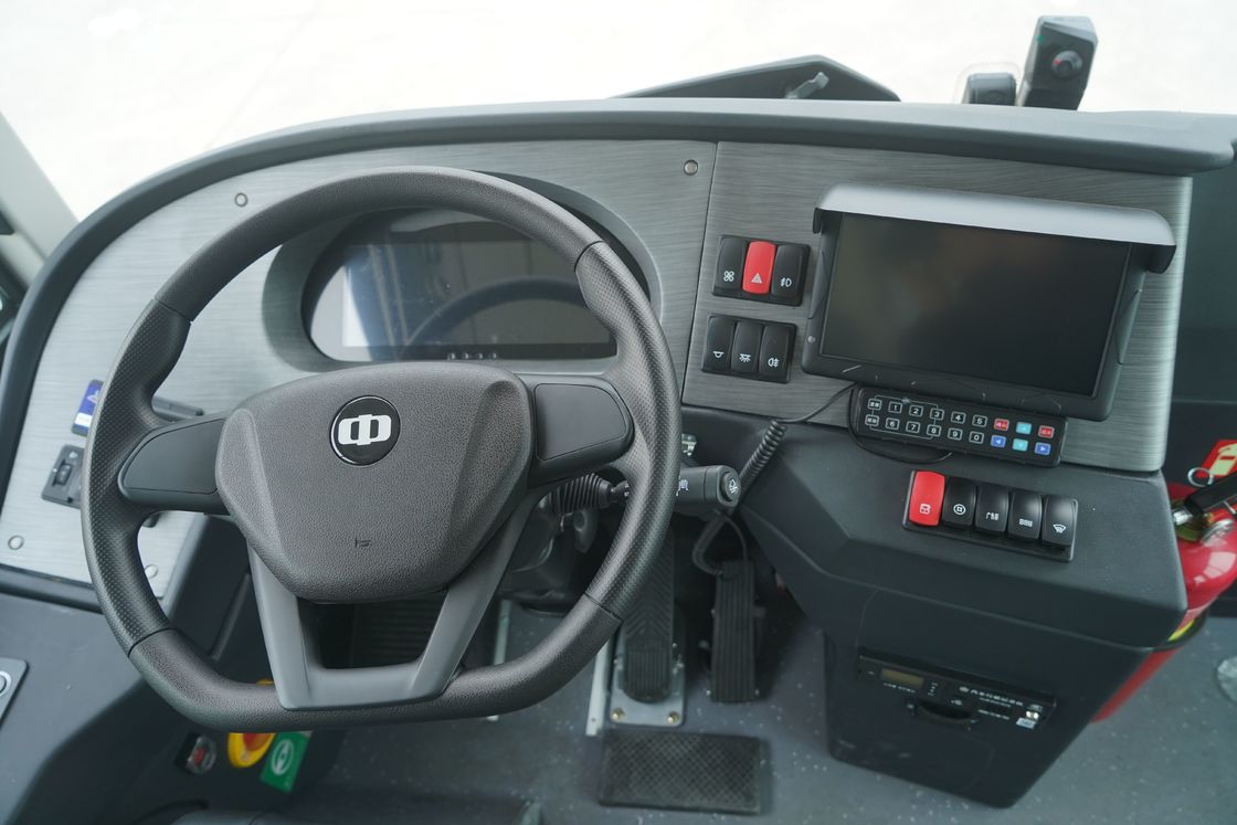 Pure Electric Bus Nul uitstoot openbaar vervoer voertuig elektrische minibus.