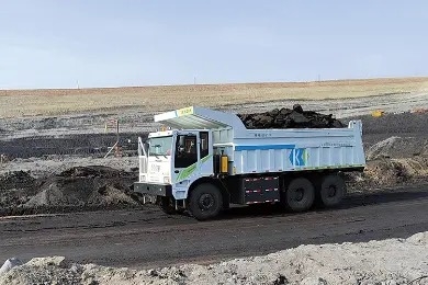 95 Ton Elektrische Mijnbouwtruck 528kWh Nulemissie