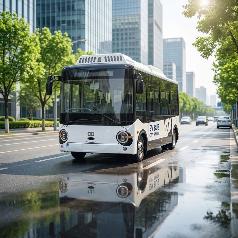 5.9m 14 zitplaatsen Elektrische minibussen EV bus Commerciële stadsbus Nieuwe energie bus