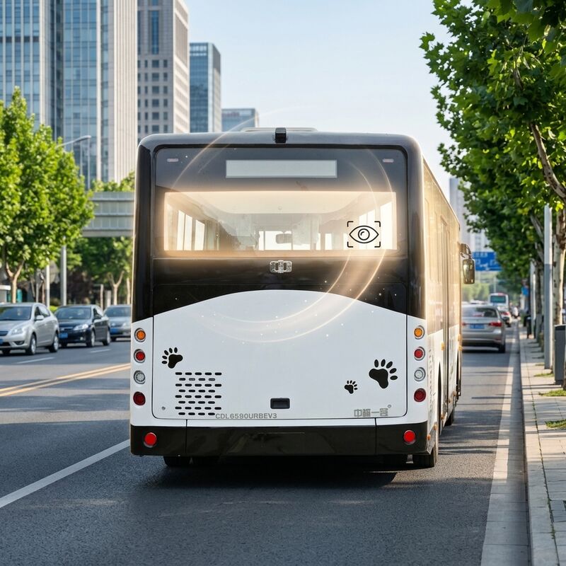 5.9m Elektrische minibussen Elektrische bestelwagen 14 zitplaatsen Passagiersbus voor openbaar vervoer.