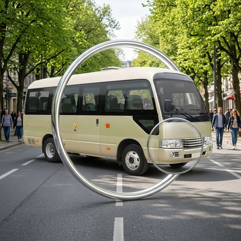 6m Diesel Coaster Bussen Transit minibus Met 19 zitplaatsen Topsnelheid 100km/h