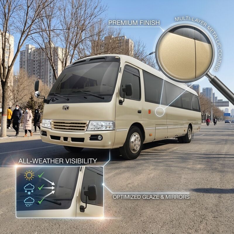 6m de Energie van 19 Zetelszev bus LHD winnen Zuiver Elektrisch Mini Bus terug 89,7 KWu