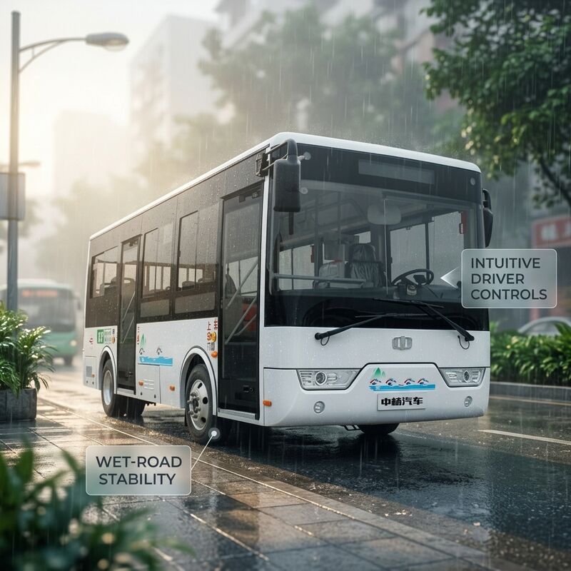 6,6m 16 zitplaatsen LHD elektrische mini-bus elektrische bus voor stedelijk openbaar vervoer