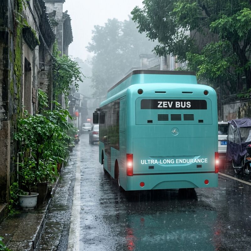 6.6m Elektrische minibus EV-bus met automatische transmissie en 23 zitplaatsen