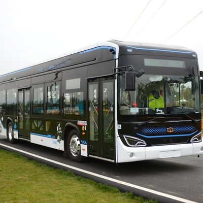 LHD 12m Lage Vloer e-Bus 280650km Elektrische Stadsbus met 46 Zetels