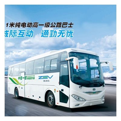 11m Interlokale Elektrische Bus DANA Axle Zev Tourist Coach Bus With 45 Zetels