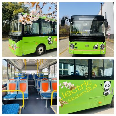 Mini Electric City Bus Urban-Bus Laag Energieverbruik 0.35kwh/km