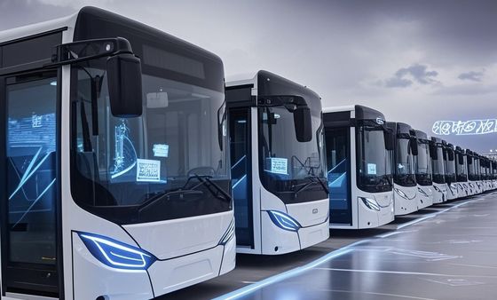 8.5m-batterij elektrische stadsbus Eco-bewuste oplossing voor openbaar vervoer