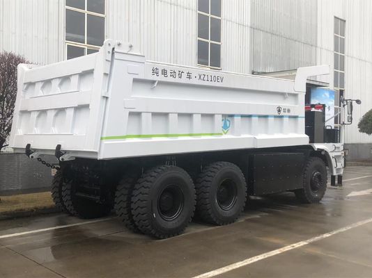 110 ton elektrische mijnbouwtruck met 528 kWh LFP-batterij en autonoom vervoer