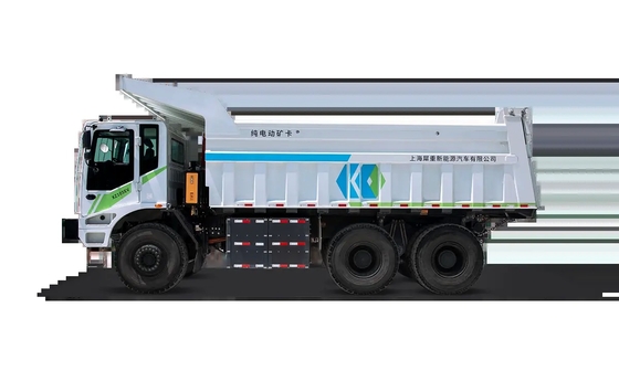 110 Ton Elektrische Mijnbouwtruck met 528kWh LFP Batterij