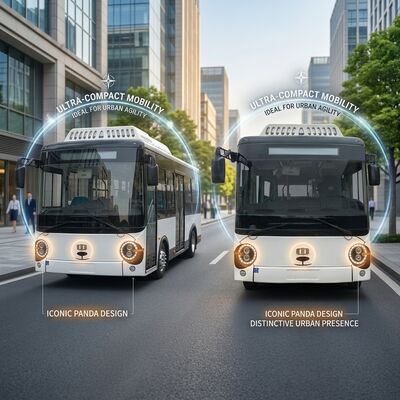 14 zitplaatsen Electric Minibus Zero emission minibus ev bus 69km/h.